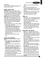 Preview for 7 page of Black & Decker CLMA4820L2 Manual