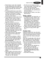 Preview for 9 page of Black & Decker CLMA4820L2 Manual