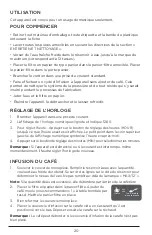 Предварительный просмотр 20 страницы Black & Decker CM1105BC Instructions Manual