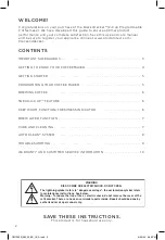 Preview for 2 page of Black & Decker CM1240 Use And Care Manual