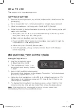 Preview for 5 page of Black & Decker CM1240 Use And Care Manual