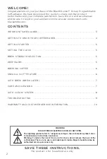 Preview for 2 page of Black & Decker CM1251W Use And Care Manual