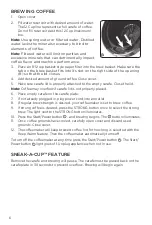 Preview for 6 page of Black & Decker CM1251W Use And Care Manual