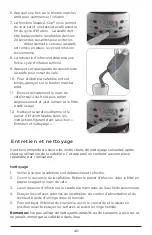 Предварительный просмотр 40 страницы Black & Decker CM2036 Manual