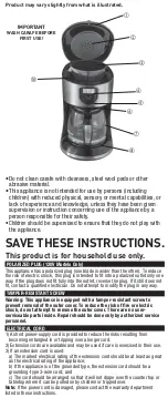 Preview for 2 page of Black & Decker CM4000S User Manual