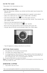 Preview for 5 page of Black & Decker CM4200S Manual