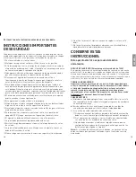 Preview for 8 page of Black & Decker CM9050 Instructions Manual