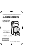 Black & Decker Coffeematic DCM90M Series Use & Care Book preview