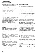 Preview for 8 page of Black & Decker CP122 Manual