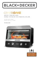 Black & Decker CRISP and BAKE TOD6020B Use And Care Manual preview
