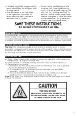 Preview for 3 page of Black & Decker CRISP and BAKE TOD6020B Use And Care Manual