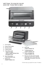 Preview for 4 page of Black & Decker CRISP and BAKE TOD6020B Use And Care Manual