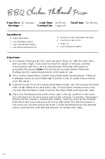 Preview for 20 page of Black & Decker CRISP and BAKE TOD6020B Use And Care Manual