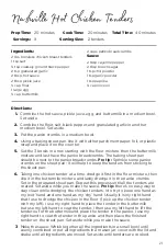 Preview for 21 page of Black & Decker CRISP and BAKE TOD6020B Use And Care Manual