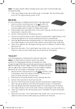 Preview for 10 page of Black & Decker Crisp n Bake TOD6020BC Use And Care Manual