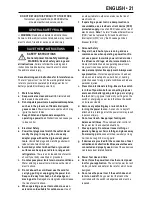 Preview for 21 page of Black & Decker CS1004 Instruction Manual