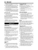 Preview for 26 page of Black & Decker CS1004 Instruction Manual