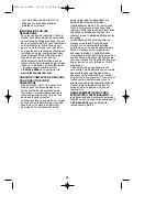 Preview for 20 page of Black & Decker CS1012 Instruction Manual