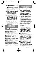 Preview for 26 page of Black & Decker CS1012 Instruction Manual