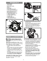 Preview for 7 page of Black & Decker CS1014 Instruction Manual