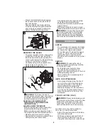 Preview for 8 page of Black & Decker CS1015 Instruction Manual