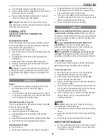 Preview for 25 page of Black & Decker CS1030L Instruction Manual