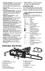 Предварительный просмотр 6 страницы Black & Decker CS1216 Instruction Manual