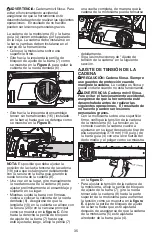 Preview for 35 page of Black & Decker CS1216 Instruction Manual