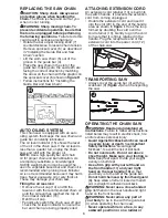 Preview for 8 page of Black & Decker CS1518 Instruction Manual