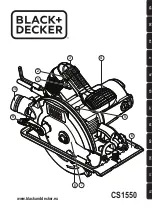 Preview for 1 page of Black & Decker CS1550 Manual