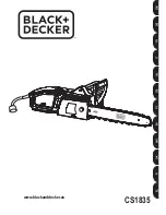 Black & Decker CS1835 Original Instructions Manual preview