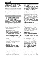 Preview for 4 page of Black & Decker CS2001 Linea PRO Instruction Manual