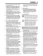 Preview for 5 page of Black & Decker CS2001 Linea PRO Instruction Manual