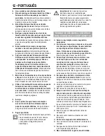 Preview for 12 page of Black & Decker CS2001 Linea PRO Instruction Manual