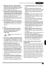 Preview for 91 page of Black & Decker CS2040 Original Instructions Manual