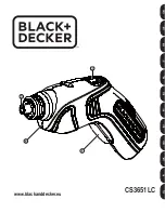 Black & Decker CS3651LC Original Instructions Manual предпросмотр