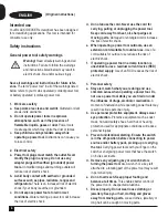 Preview for 4 page of Black & Decker CS3651LC Original Instructions Manual