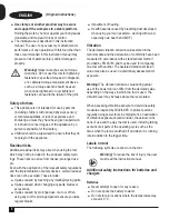 Preview for 6 page of Black & Decker CS3651LC Original Instructions Manual