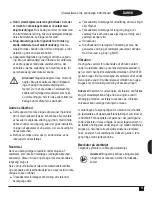 Preview for 81 page of Black & Decker CS3651LC Original Instructions Manual