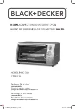 Black & Decker CTO6335S Instruction Manual preview
