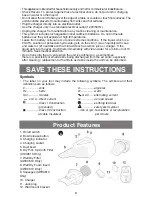 Preview for 3 page of Black & Decker CWV9610 Instruction Manual