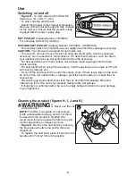 Preview for 5 page of Black & Decker CWV9610 Instruction Manual