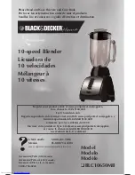 Black & Decker CYCLONE BLC10650 Use And Care Book Manual предпросмотр