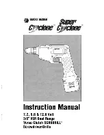 Black & Decker Cyclone Instruction Manual предпросмотр