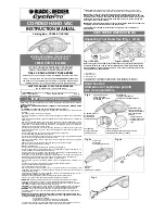 Предварительный просмотр 1 страницы Black & Decker CycloPro CCV1000 Instruction Manual