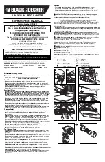 Black & Decker CYDS321 Instruction Manual preview