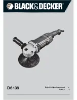 Предварительный просмотр 1 страницы Black & Decker D6138 Original Instructions Manual