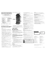 Black & Decker DCM2160B User Manual предпросмотр