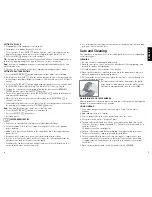 Preview for 4 page of Black & Decker DCM675 Use And Care Book Manual