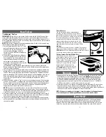 Preview for 3 page of Black & Decker Deep Dutch SK300 Series Use And Care Book Manual